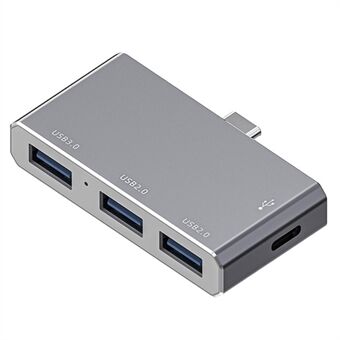 Typ-C till USB3.0 2.0 Expansion Dock 5 Gbps High Speed USB-C fyra-i-ett-hubb