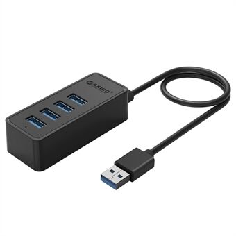 ORICO USB3.0 stationär 4-portars HUB för bärbar dator, kabellängd: 30 cm (W5P-U3-30) - Svart