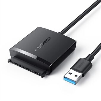 UGREEN USB 3.0 till SATA-hårddiskadapter med UASP SATA III till USB-omvandlare för 2,5 tum 3,5 tum hårddiskar Disk