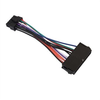 12Pin till 24Pin Dator Strömförsörjningsadapter Adapter Kabel Trådkablar Kontakter