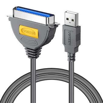 UGREEN 2m USB till DB36 IEEE1284 Centronics parallell skrivarkabeladapter