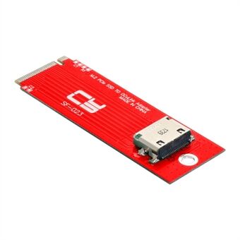 SF-023 PCI-E 3.0 M.2 M-nyckel till Oculink SFF-8612 SFF-8611 Värdadapter för PCIe Nvme SSD Host Controller Expansion Card
