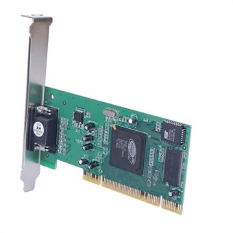 PCI-grafikkort ATI Rage XL 8MB 32-bitars VGA-kort Bordsdatorkomponenttillbehör