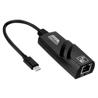 JSM USB 3.1 Type-C till RJ45 Gigabit Ethernet 1000 Mbps nätverksanslutning Laptop Adapter