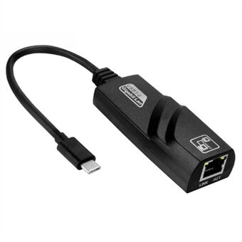 JSM USB 3.1 Type-C till RJ45 100 Mbps Adapter Laptop Ethernet Nätverkskabelkontakt