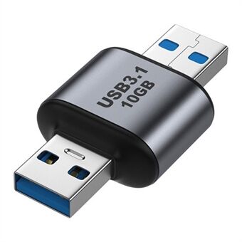 UC-082-AMAM USB 3.0 Male to Male Type A to Type A Data Transfer Adapter 10Gbps for Laptop Desktop Computer