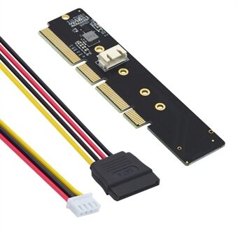 SA-048 NGFF M-nyckel 110 mm till PCI-E 16X Adapter Lågprofilhöjd 3 cm för 110 mm 80 mm SSD 1U-server