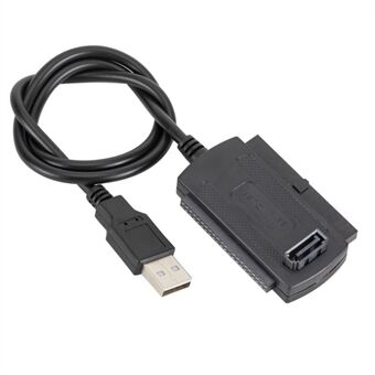 USB 2.0 till IDE / SATA 2,5" 3,5" HDD SSD-hårddiskadapter överföringskabel