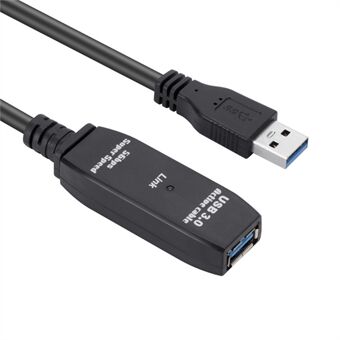 YC30 20 m USB3.0 datasladd, 5 Gbps höghastighetsförlängningskabel hane till hona förlängningssladd