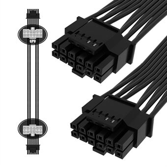 PW-013 30cm 12VHPWR ATX3.0 PCI-E 5.0 Power Modular Kabel 16Pin till 16Pin Sladd för 3080 3090TI PSU 12+4Pin grafikkort