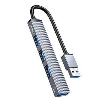 ORICO AH-A13 1*USB 3.0 + 3*USB 2.0 HUB 4-portars aluminiumlegering USB-splitter för Macbook Pro PC-dator