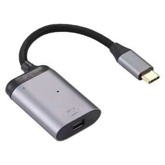 4K Typ-C till Mini DisplayPort1.4 PD-dataöverföringsadapter USB 3.1 Typ C till Mini DP-kabel för HDTV-projektor