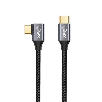 0,5 m 100 W PD USB-C QC4.0 4K-kabel USB3.1 Gen2 10 Gbps Thunderbolt 3-kabel för MacBook Air / iPad Pro 2020