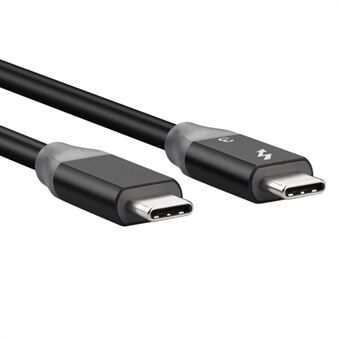 1,2 m USB-C till USB-C PD 100W snabbladdningskabel USB3.1 Thunderbolt 3 40 Gbps överföringssladd för MacBook Pro/ iPad Pro