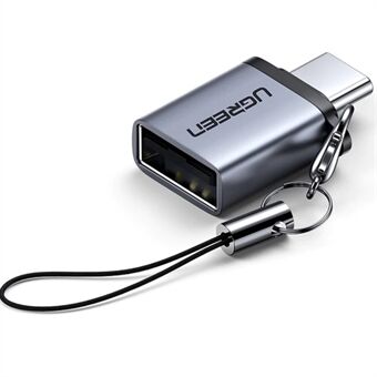 UGREEN US270 Typ-C Hane till USB3.0 Adapter Aluminium Shell Mini USB-C-omvandlare med snodd