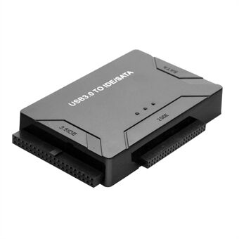 USB 3.0 till SATA IDE ATA Data Adapter 3 i 1 för PC Laptop 2,5\'\' 3,5\'\' HDD hårddiskdrivrutin med ström
