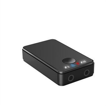 Bluetooth 5.0 sändare och mottagare adapter 2-i-1 trådlös 3,5 mm adapter