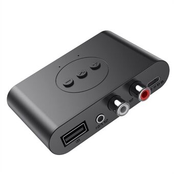 B21 Bluetooth 5.0 Audio Receiver U-Disk RCA 3,5 mm AUX Jack Stereo Music Adapter