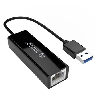 ORICO UTJ-U3 USB 3.0 till RJ45 trådbunden Gigabit Ethernet-portadapter för bärbar stationär datorkonverterare - svart