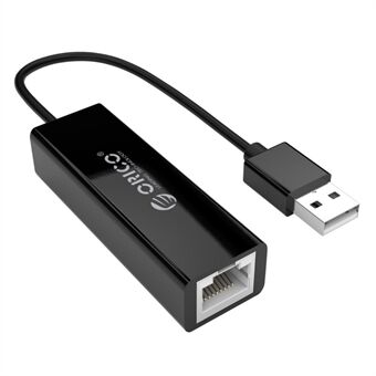 ORICO UTG-U2 USB 2.0 till 100M Ethernet RJ45 nätverksadapter - svart