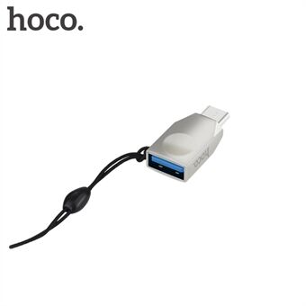 HOCO UA9 Type-C till USB Data OTG Adapter Converter för Samsung Note 8/New MacBook Etc.