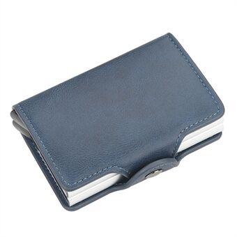 BAELLERRY K9121 PU-läder kreditkortshållare plånbok RFID-blockerande pop-up-kortfodral