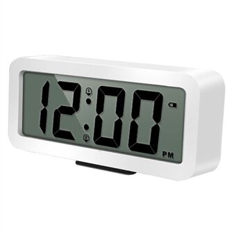 SC9919 LCD-musikklocka Sängväckarklocka med stor skärm Väggmonterad digital klocka för skrivbord med dubbla ändamål