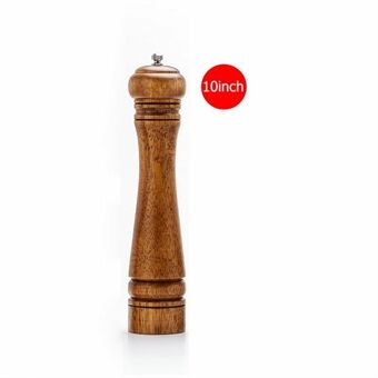 Wood Pepper Mill Manual Pepper Grinders Salt Shakers Multi-functional Kitchen Tool Kit with Adjustable Rotor