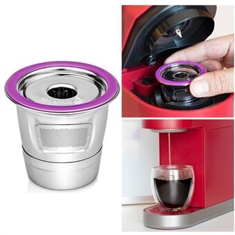 RECAFIMIL för Keurig K Cup 304 filter av rostfritt Steel Återanvändbar kaffekapselkopp Kaffebryggare Pod (BPA-fri, ingen FDA-certifiering)