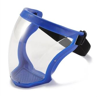 Helansikte Anti-Fog Anti-Stänk Skyddsglasögon Ansiktsmask Anti-Splash Huvudskydd Damm-Bevis Ansiktsmask-Skyddare