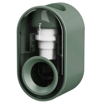 Automatisk tandkrämsdispenser Väggmonterad för badrum Bekväm tandkrämspressare (ingen FDA, BPA-fri)