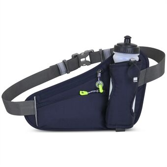 Sportlöparbälte Midjepaket Bum Bag Hydration bältesväska med vattenflaskhållare för män och kvinnor