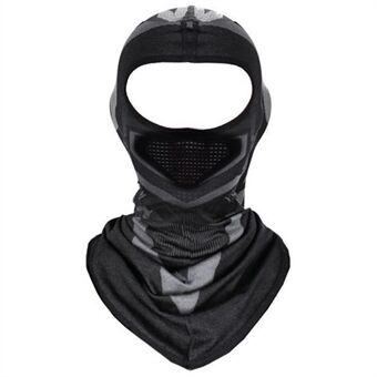 YSANAM YS3513 Varm Balaclava Thermal Face Mask Head UV-skydd för skidåkning, cykling, klättring, löpning (lång stil)