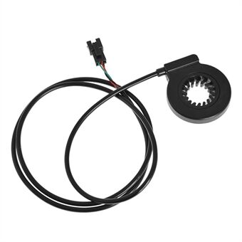 Electric Bike Pedal Assist Hall Sensor Speed Sensor Cykeltillbehör för elcykel / EBike Kit - Svart