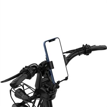 Auto Lock Cykel telefonhållare 360 graders rotation Bike styre Mobiltelefon Clip Stand GPS Mount Bracket