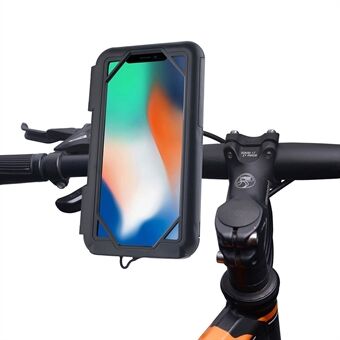 Cykelstyre Vattentät Telefonfodral Hållare Cykel Mobiltelefon GPS- Stand
