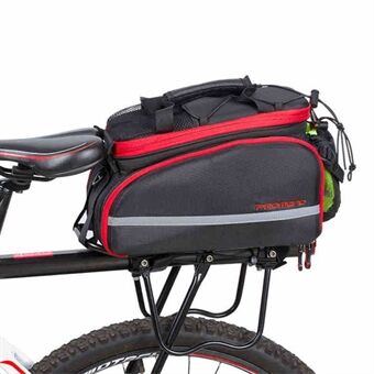 PROMEND Mountain Bike Bakväska med stor kapacitet Bagväska Cykelbagage bagage med regnskydd