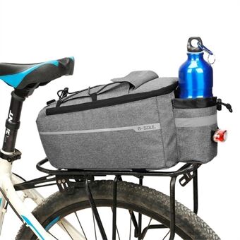 B-SOUL 10L cykel MTB cykel vattentät isoleringsväska bakre rack svansväska pack cykling flaskhållare förvaringsväska