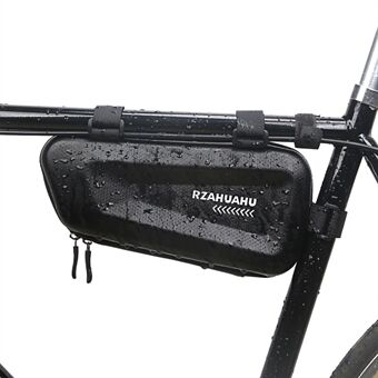 RZAHUAHU Cykel Framram Hard Shell Väska Cykelcykel Vattentät Telefon Verktyg Förvaringsväska