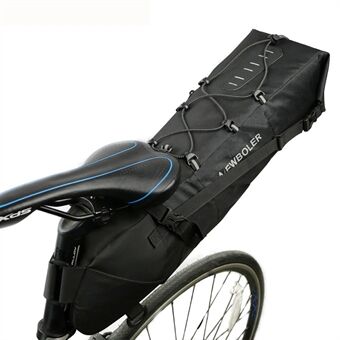 NEWBOLER 12L Waterproof Bicycle Saddle Bag Large Bike Tail Seat Bag Cycling Rear Panniers Pouch