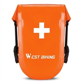 WEST BIKING YP0707300 First Aid Kit Medicinsk nödtillbehör Vattentät cykelväska Outdoor Survival Kit för campingvandringsresor