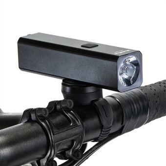 WIND & MOON M01-1000F 1000LM LED Cykel Front Light Torch USB Uppladdningsbar 4 lägen Vattentät Nattcykling Säkerhetslampa