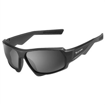 WEST BIKING Outdoor Utomhuskörning Cykling Polariserade glasögon Sportglasögon Vindtät UV400 Solglasögon - Svart