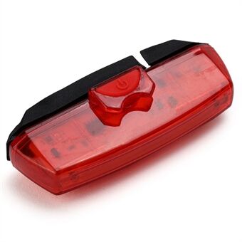 LD18 LED cykelbromsbakljus Vattentät cykelsits bakljusstöd USB-laddning (röd standardversion)