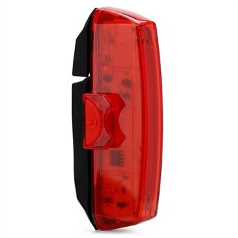 LD18S Smart Sensor Bromsbakljus Vattentät Cykelsäte Bak LED-ljusstöd USB-laddning (röd induktionsversion)