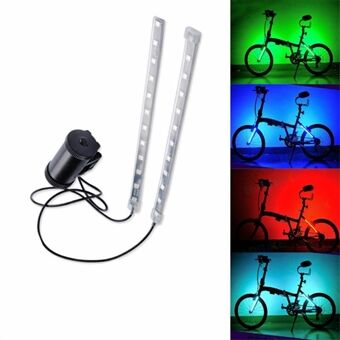 LEADBIKE A106 1 par cykelram Rörljus Ljus färgglad cykelbaklampa LED cykelhjulljus Batteridriven