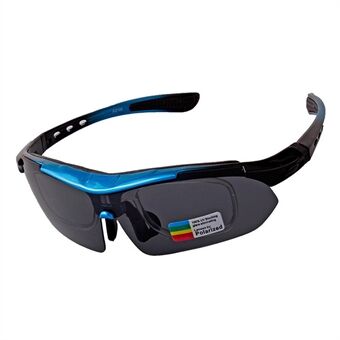 XQ-HD XQ-100 polariserade solglasögon för män Kvinnor UV-skydd Cykelsolglasögon Sportglasögon med pannband
