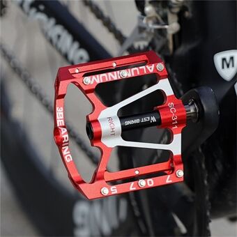 WEST BIKING 3-lagers cykelpedaler Aluminiumlegering Ultralätt MTB Road Bike Pedaler