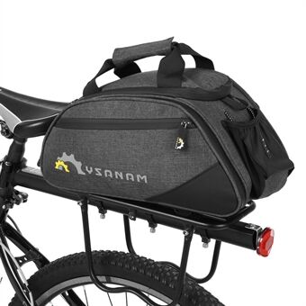 12L vattentät cykel baksätesväska expanderbar MTB cykelställ bagageutrymme