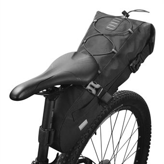 Cykelcykel baksäte sadelväska Vattentät Stor kapacitet förvaringsväska